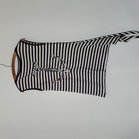 Jean Paul Gaultier for Target - Black and White Striped Tank Top sz M - Picture 3 of 12